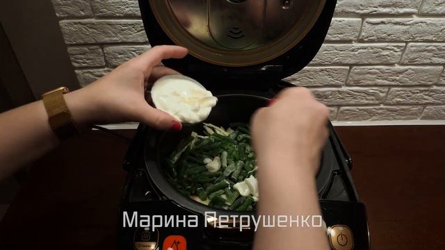 Тушёная капуста с фасолью в мультиварке смотреть онлайн