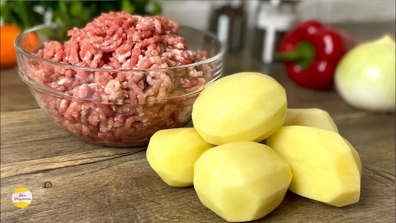 Что Приготовить из КАРТОШКИ и ФАРША? Сразу ТРИ Простых РЕЦЕПТА! смотреть онлайн