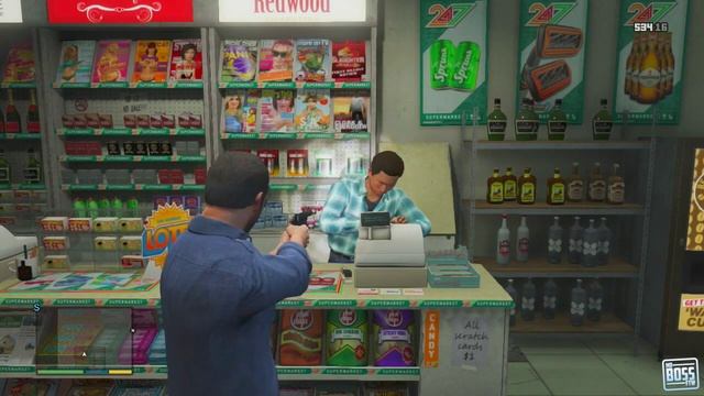 GTA 5: Quick & Easy Money - How To Rob Stores And Gas Stations (GTA V) смотреть онлайн