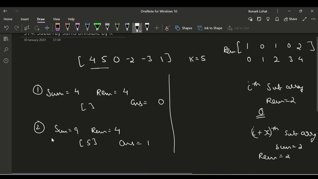 974. Subarray Sums Divisible by K | Prefix Sum + Hashtable | LeetCode Medium смотреть онлайн
