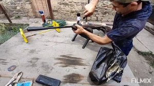 хатсан 125 в 6,35 полный опгрейд.