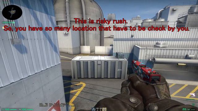 [CS:GO] -Guide- Nuke How to entry like ropz(from outside) смотреть онлайн