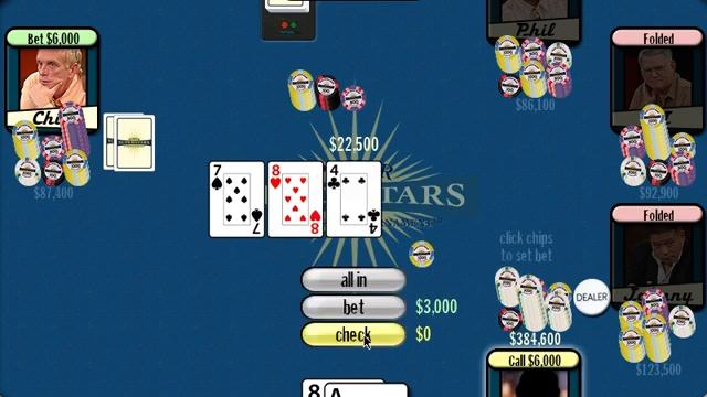 Poker Superstars (Gamehouse) Gameplay смотреть онлайн