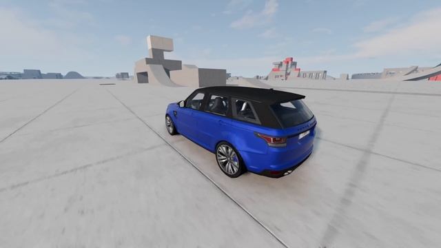 Cars VS Square Speed Bump ??? BeamNG.Drive CRASH test смотреть онлайн