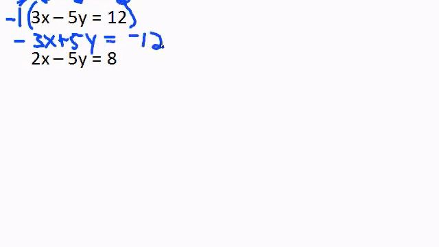 Solving Linear Systems by Elimination Part 1 A1 7 3 смотреть онлайн