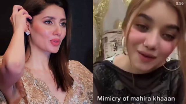 Mahira Khan Mimicry __ Done by a Pathan girl.🤔🤔 Left everyone Surprised смотреть онлайн