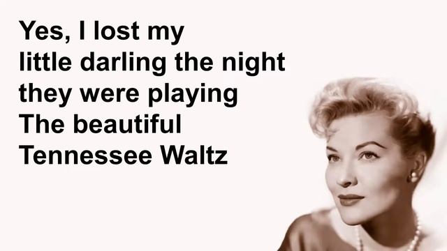 Tennessee Waltz And Changing Partners [LYRICS]