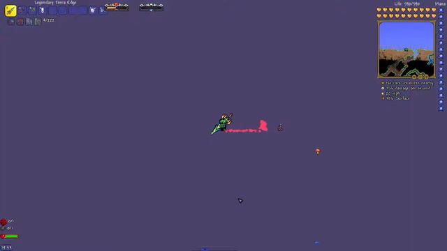 Terraria Calamity Mod (April fools among us pet glitch) смотреть онлайн