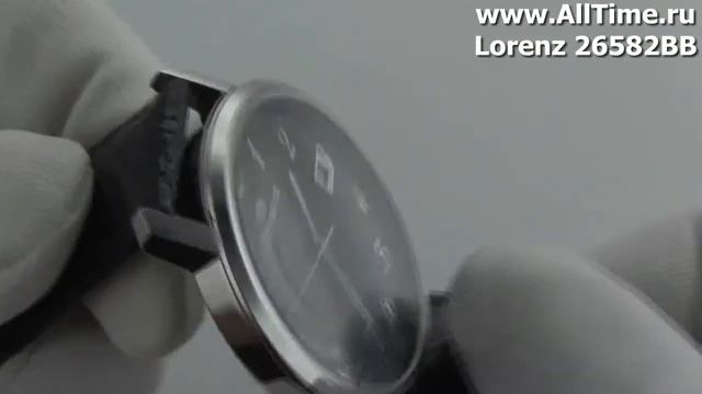 Мужские наручные швейцарские часы Lorenz 26582BB смотреть онлайн