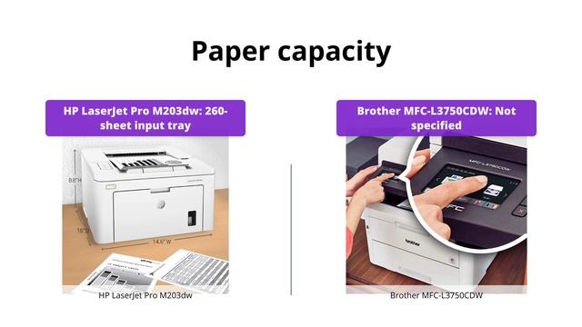 HP LaserJet Pro vs Brother MFC-L3750CDW All-in-One Printer смотреть онлайн