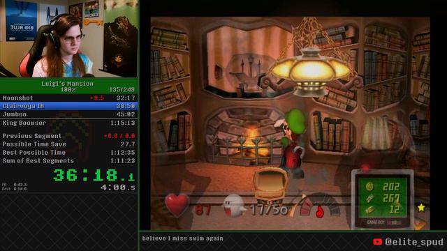 [1:15:09] Luigi's Mansion - 100% Speedrun - JP/NTSC смотреть онлайн