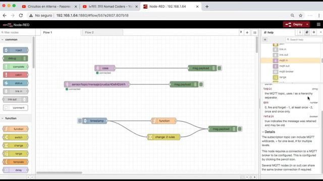 (8) CURSO Node-RED Pestañas: Help, Context y Config (Básico I) смотреть онлайн