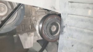 hyundai Santa Fe 2.4 g4ke generator replacement.  хендай санта фе 2.4 g4ke снятие генератора