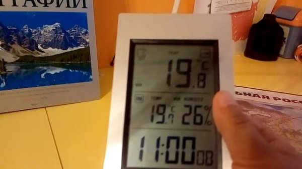 Часы метеостанция ea 2