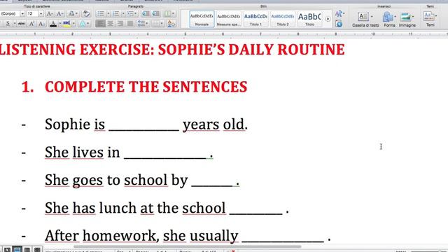Video lesson 7: Listening exercise about Present Simple смотреть онлайн