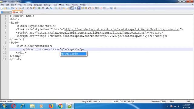 How To Learn BootStrap Glyphicons || PROFESSIONAL CODE... смотреть онлайн