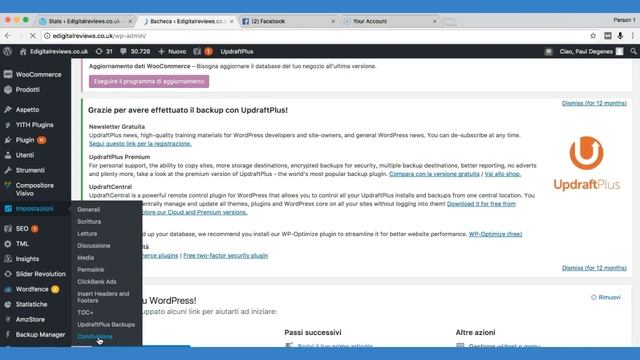 Wordpress condivisione automatica sui Social Networks смотреть онлайн