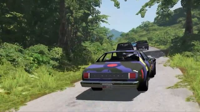 UNDER ATTACK │ Extreme BeamNG Drive Car Chase смотреть онлайн