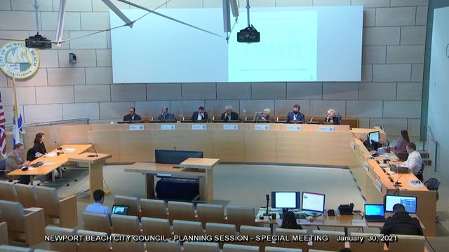 Newport Beach City Council Planning Session: January 30, 2021 - Part 1 смотреть онлайн