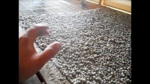 Монолитное перекрытие из полистиролбетона.