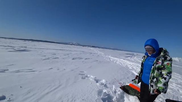 Сахалин, Рыбалка 10 марта, до кучи не дошли смотреть онлайн