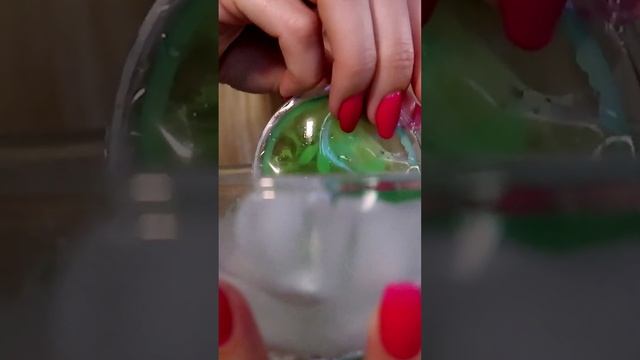 Eye mask on ice ? ? #asmr #relaxing #iceasmr