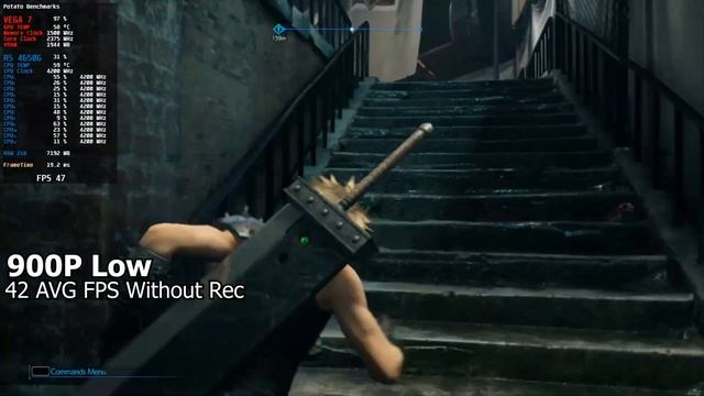 Final Fantasy VII / 7 Remake Intergrade | RYZEN 5 4650G\4600G VEGA 7 OC 16Gb Ram смотреть онлайн