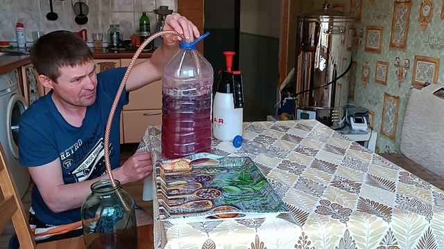 Вино из берёзового сока, брожение закончилось, что дальше?