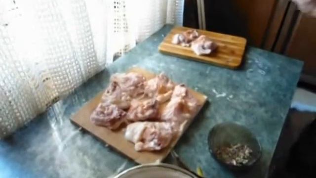 Курица с рисом и зеленью смотреть онлайн