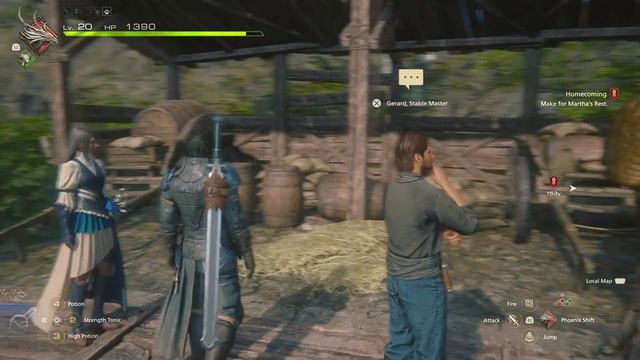 Exploration: Final Fantasy XVI Walkthrough Part 17 - What A Bird Wants Sidequest смотреть онлайн