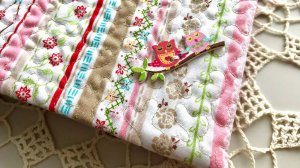 Текстильная обложка. Как сшить.