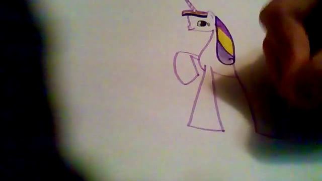 Как нарисовать пони принцесса Каденс♥♥♥❇❇ смотреть онлайн