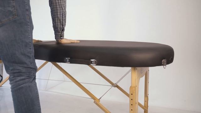 Обзор массажного стола RESTPRO VIP Oval 2 Black смотреть онлайн