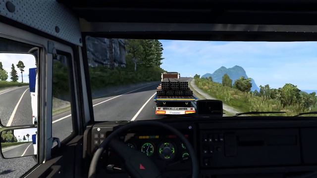 Euro truck simulator 2 1.44 Суровая Россия R25 смотреть онлайн