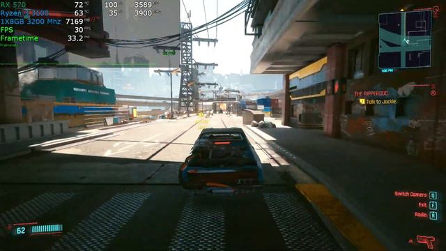 RX 570 | Cyberpunk 2077 - 1080P/Low-Medium-High-Ultra смотреть онлайн