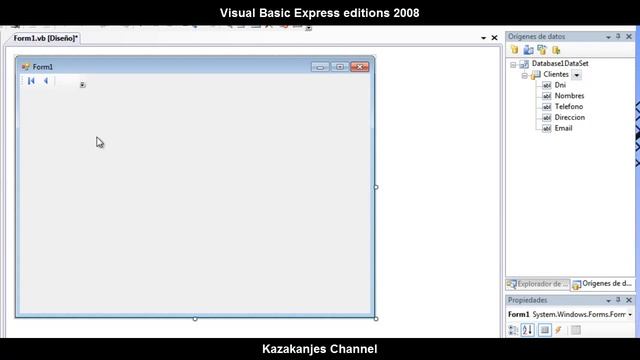 Visual Basic NET 2008/2010 - SQL Base de datos (ejercicio 1) смотреть онлайн