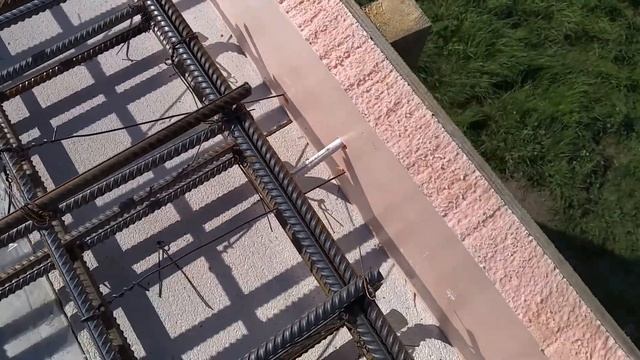 Межэтажное Монолитное Перекрытие на Доме из Газобетона. смотреть онлайн