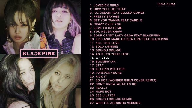 B L A C K P I N K FULL A L B U M PLAYLIST 2020 UPDATED смотреть онлайн