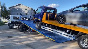 Эвакуатор с брилем Hyundai HD-120. Устройство для перевозки автомобилей методом частичной погрузки