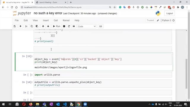 The specified key does not exist : aws S3 giving me NoSuchKey error even when the key exists -Pytho смотреть онлайн