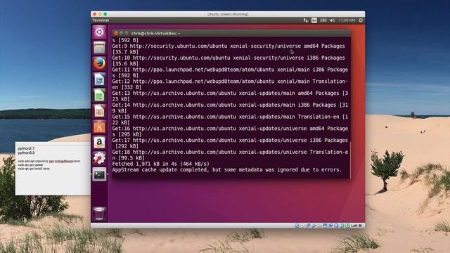 Installing and running Python 2 & 3 in Ubuntu Linux смотреть онлайн