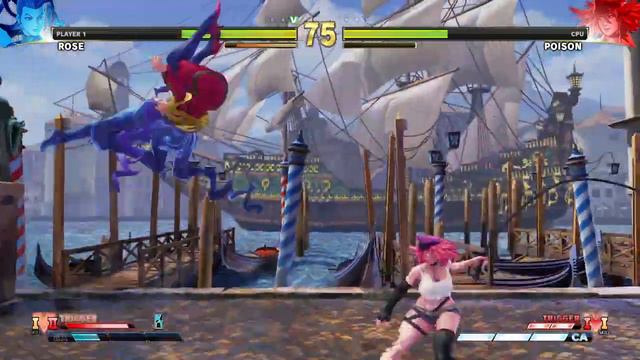 STREET FIGHTER V Rose vs Poison смотреть онлайн