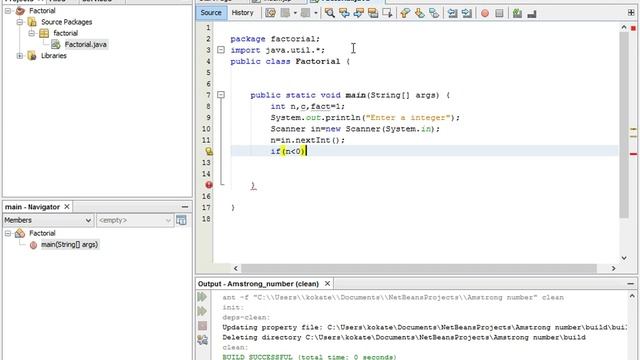 How To Calculate Factorial Of a User Entered Number #Java Programming смотреть онлайн