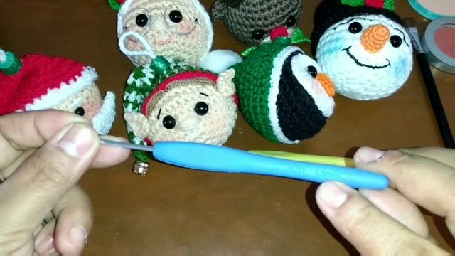 Esferas navideñas amigurumi crochet lista de materiales смотреть онлайн