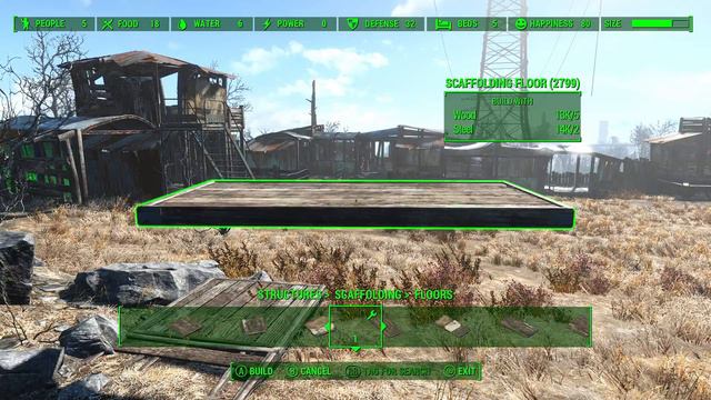 Fallout 4 - Building at Abernathy Farm 13 (Village North Gate and Workshop) смотреть онлайн