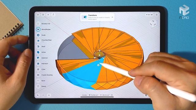Modeling a Ring on iPad | Shapr3D смотреть онлайн