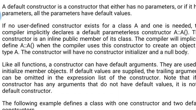 Module 3:Constructor with Default Argument смотреть онлайн