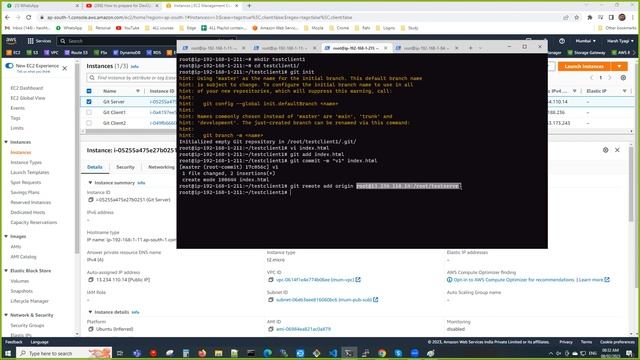 02-Git & Git Hub Setup On Premise GIT Server смотреть онлайн