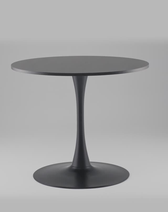 Стол обеденный Strong Round. Элегантный обеденный стол на металлической ножке смотреть онлайн