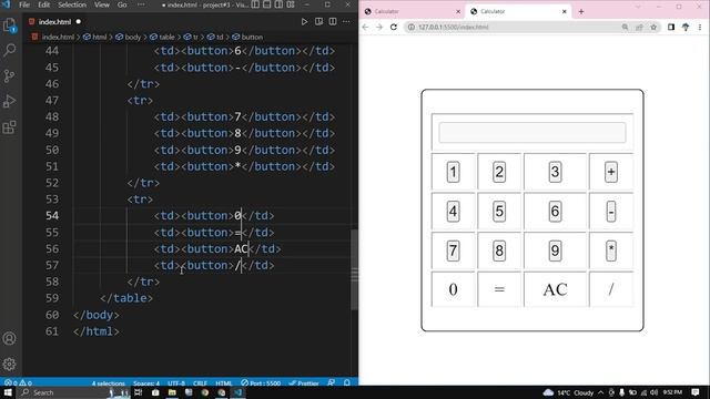 ?Calculator using Inline JavaScript in Hindi |?JavaScript Tutorial| Project# 3 смотреть онлайн